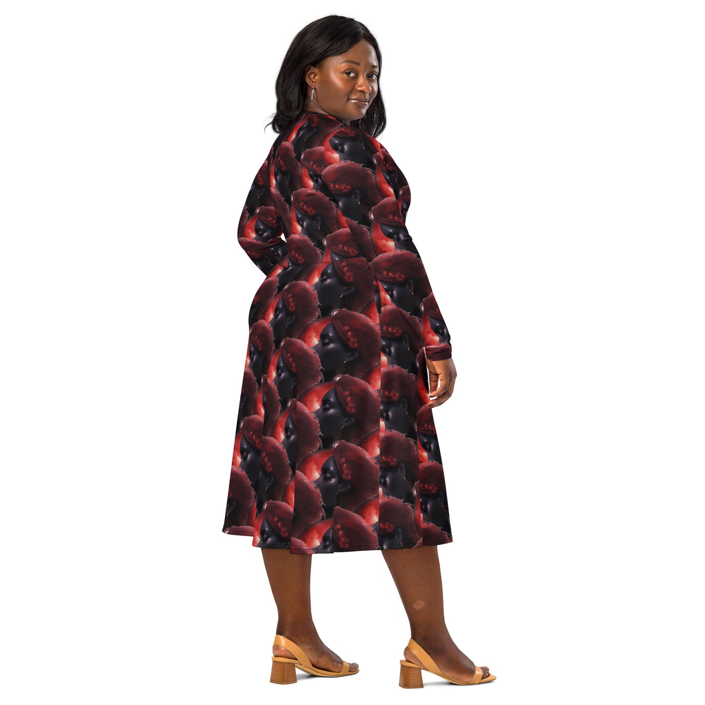 plus suze goth dress
