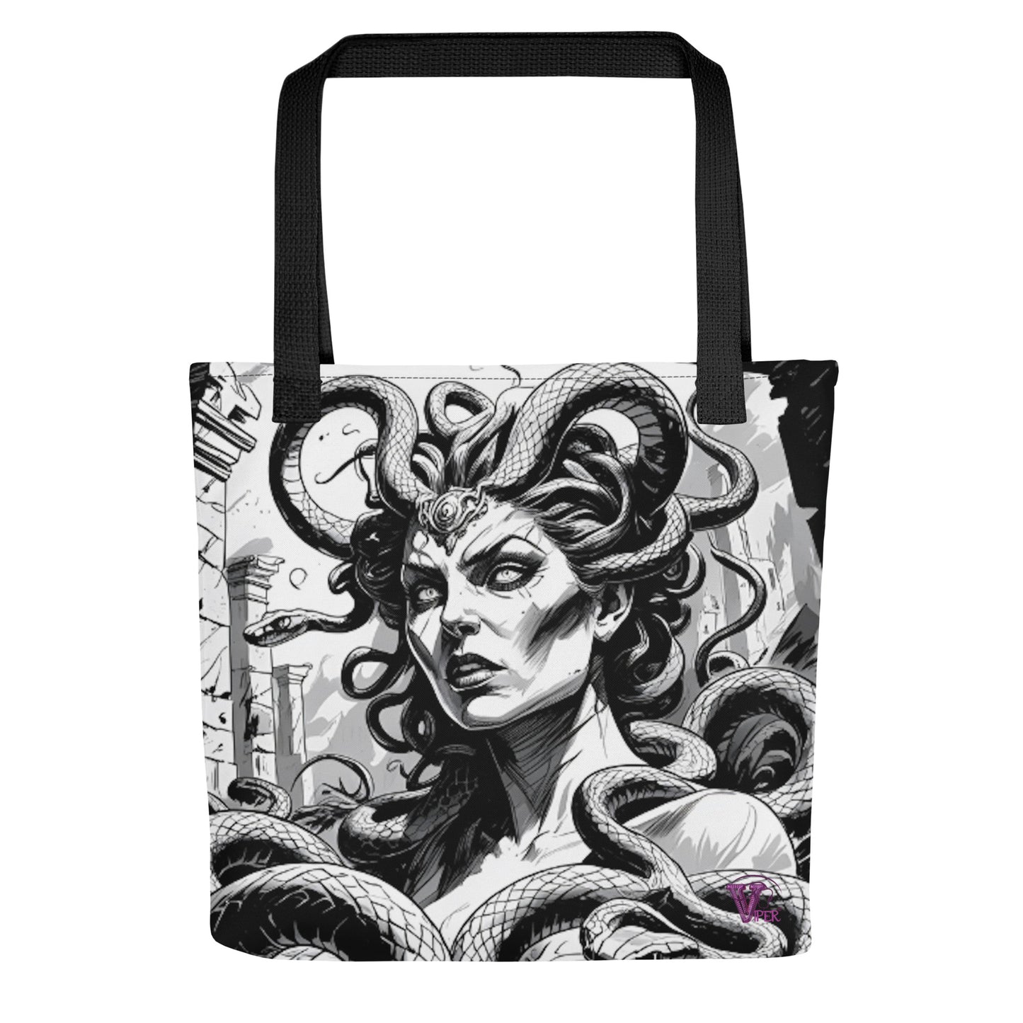 goth bag with gorgon