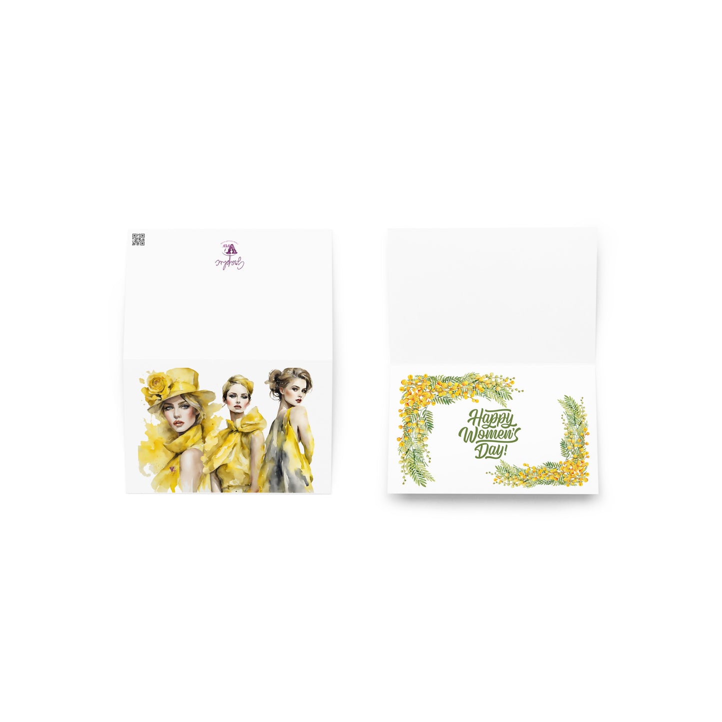 WOMAN'S DAY GREETING CARD