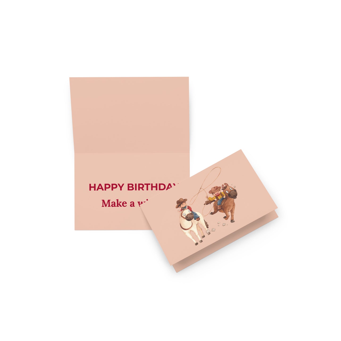 FAR WEST GREETING CARD