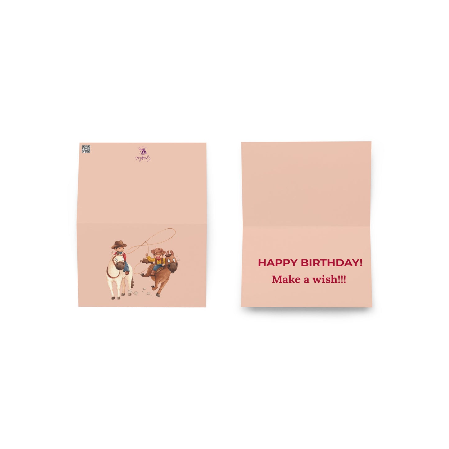 FAR WEST GREETING CARD