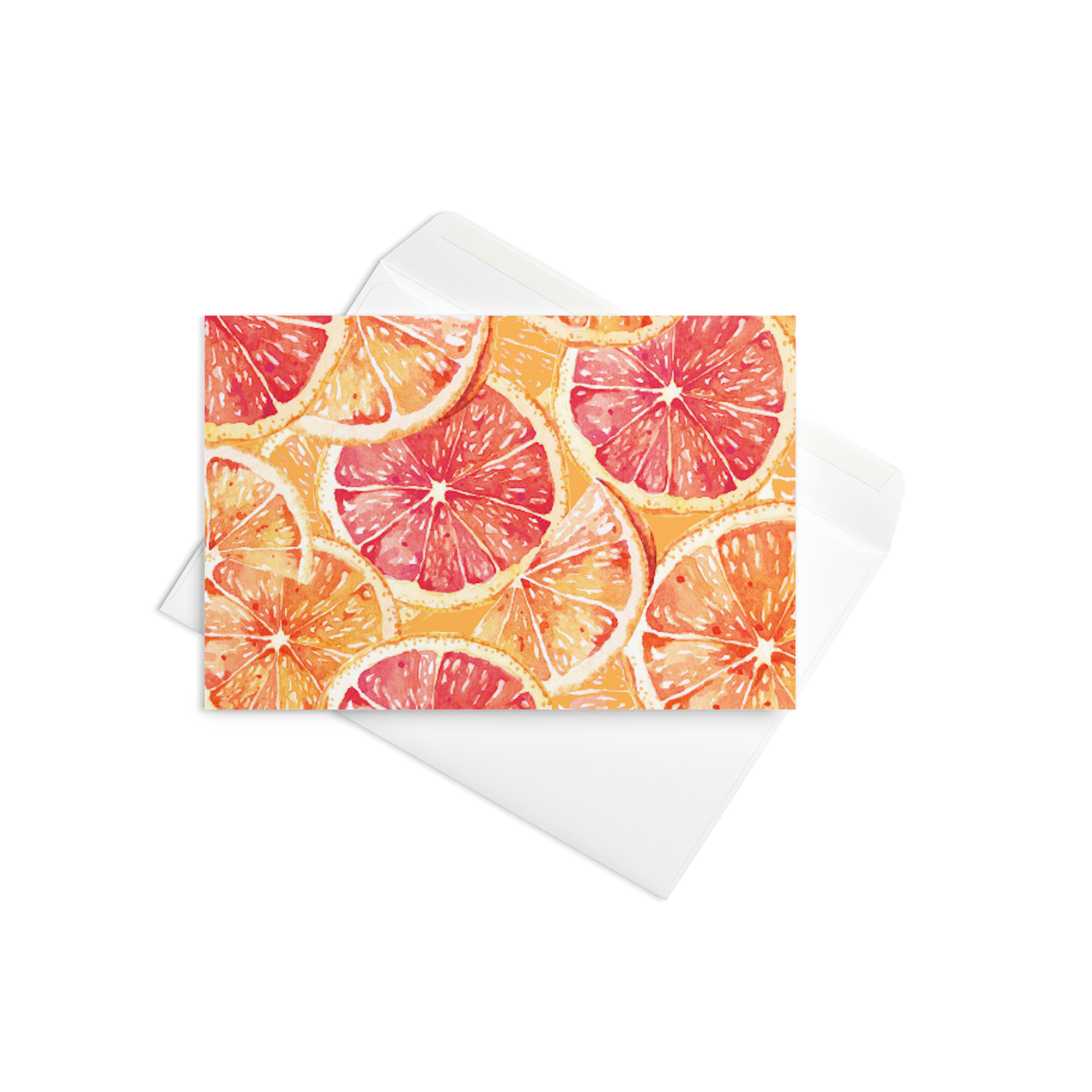 ORANGES - GREETING CARD
