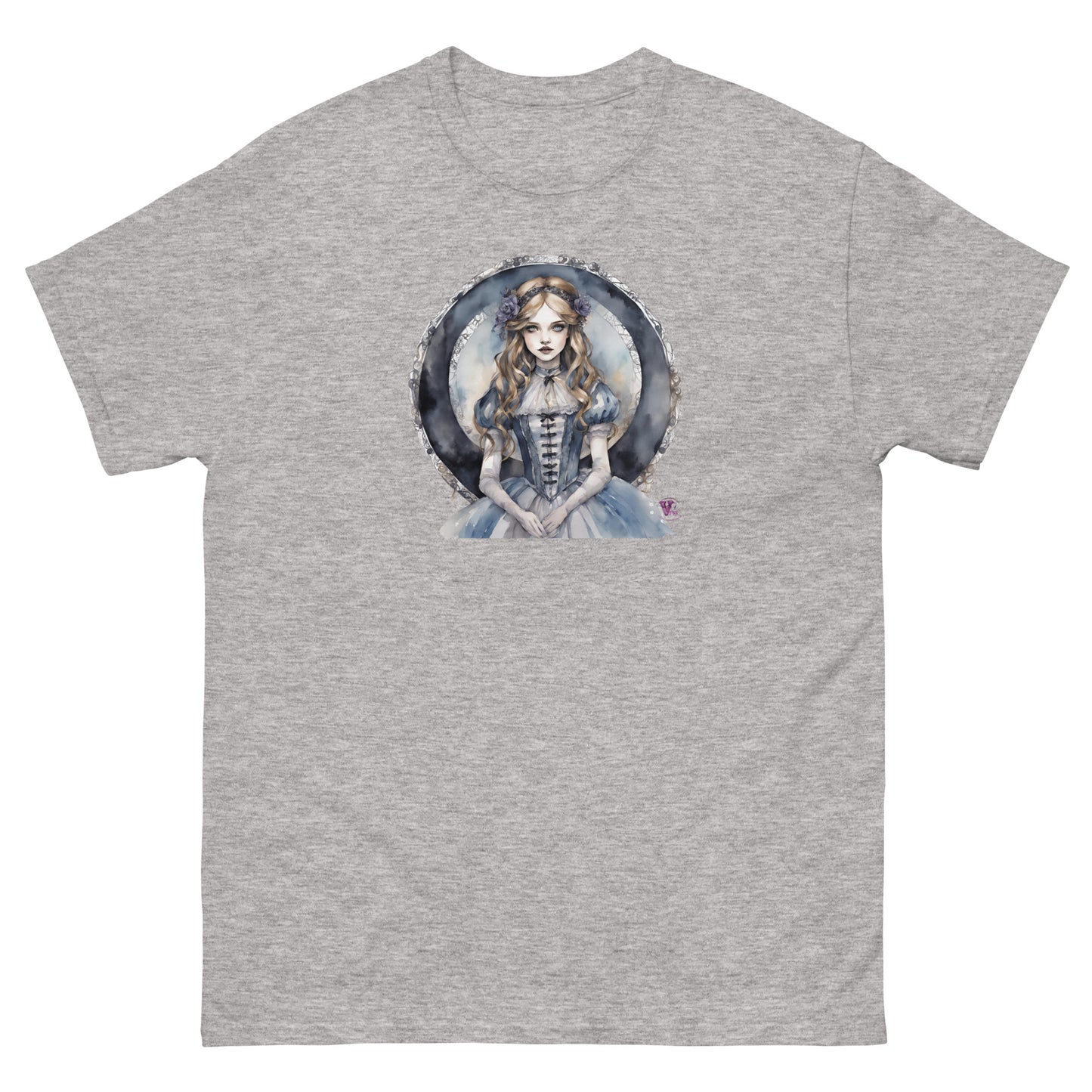 goth alice in wonderland tshirt