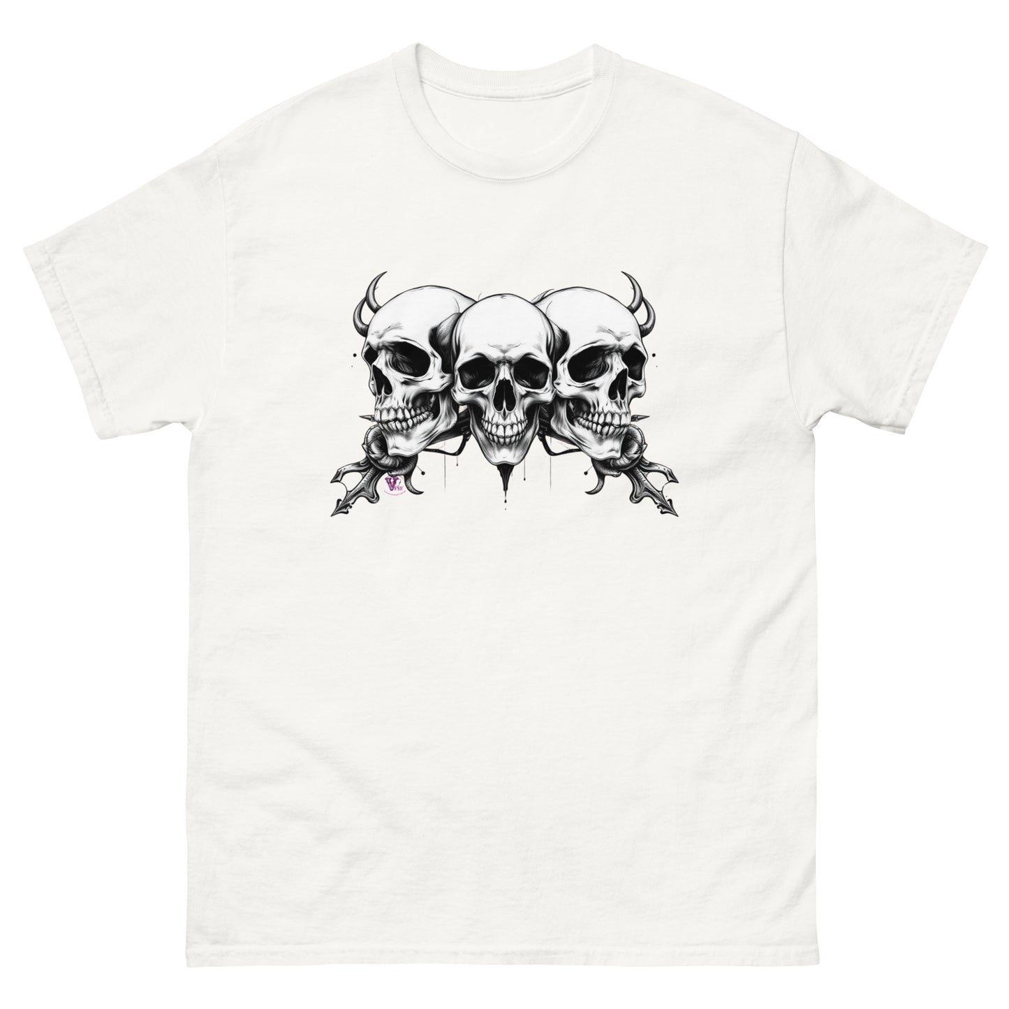 TSHIRT WITH SKULLS