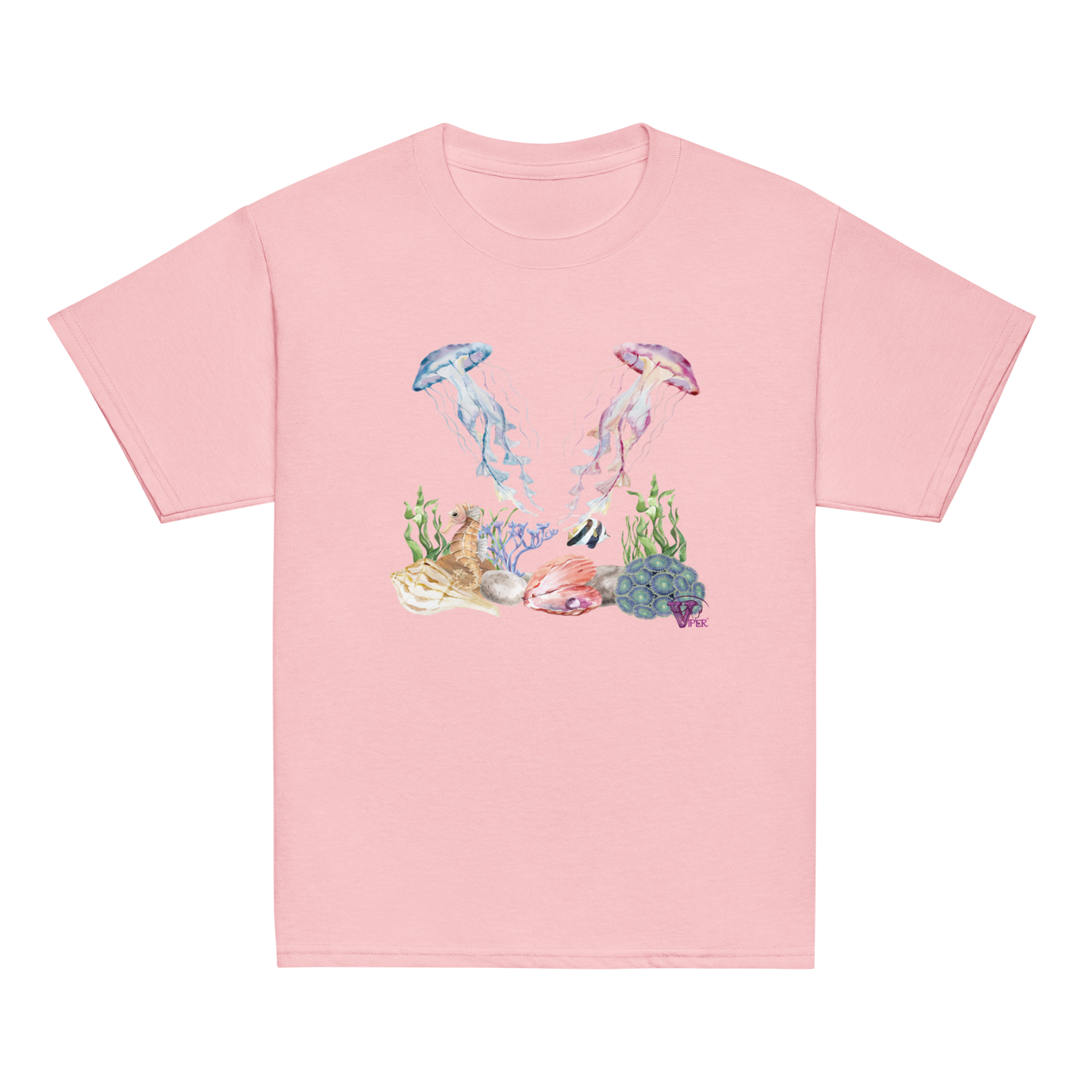jelly fish teen tshirt