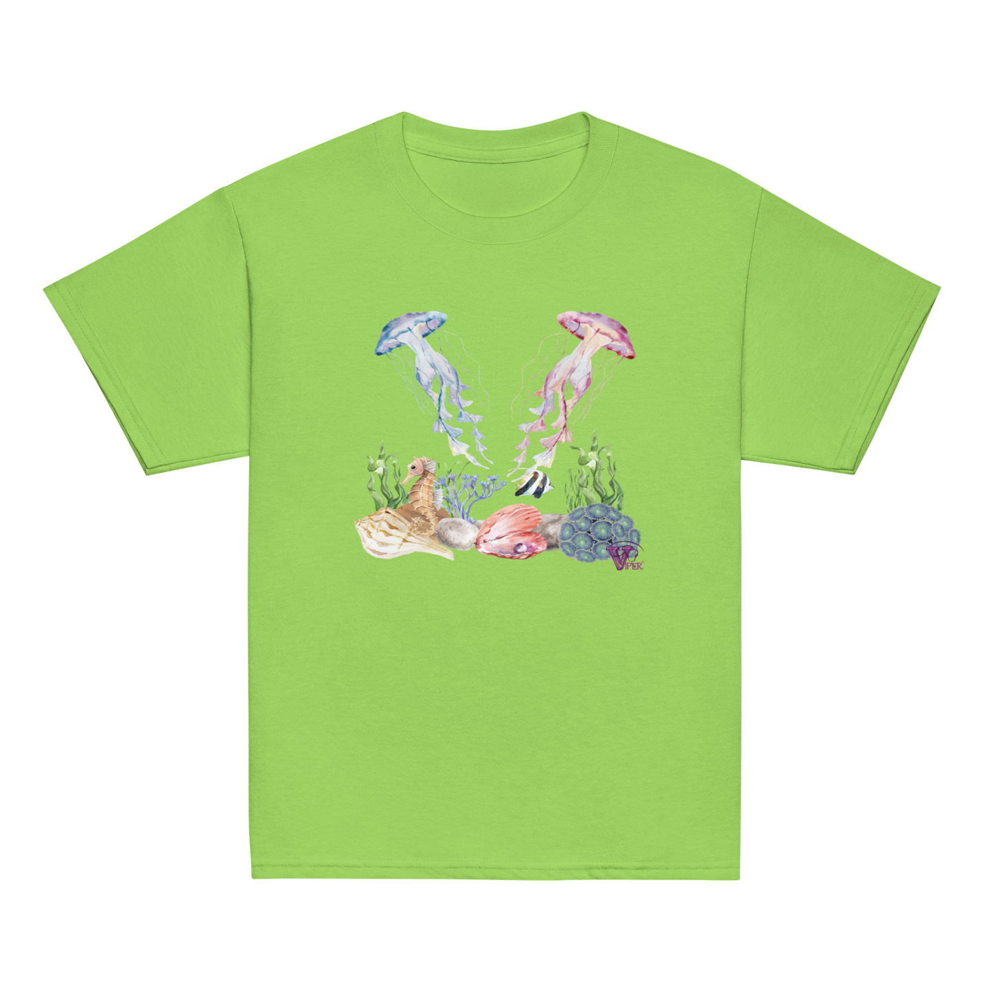 jelly fish teen tshirt