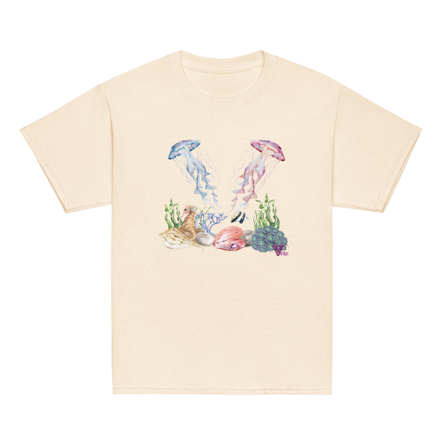 jelly fish teen tshirt