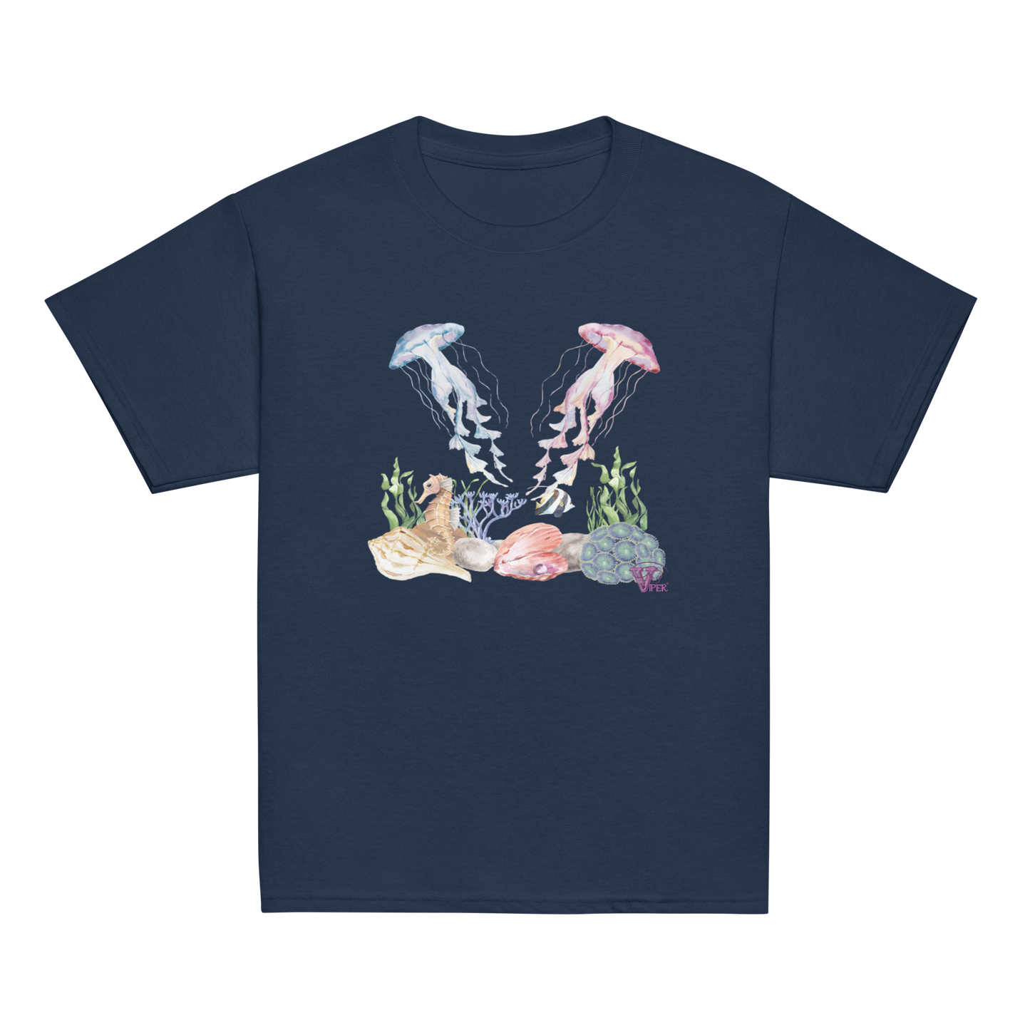 jelly fish teen tshirt