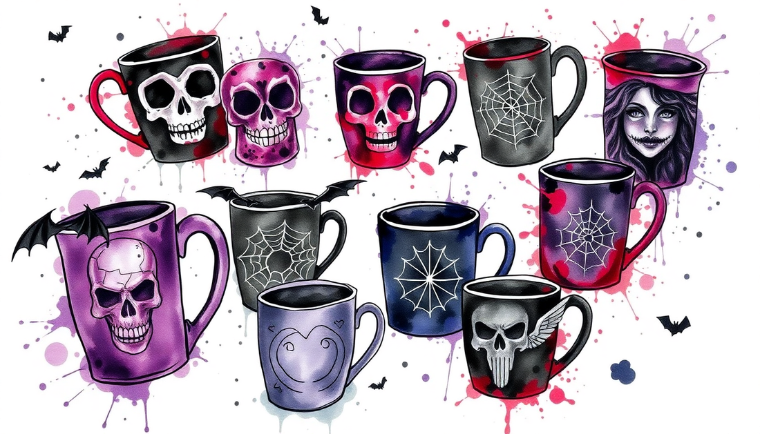 Sip in Style: Gothic and Alternative Mugs for Every Taste