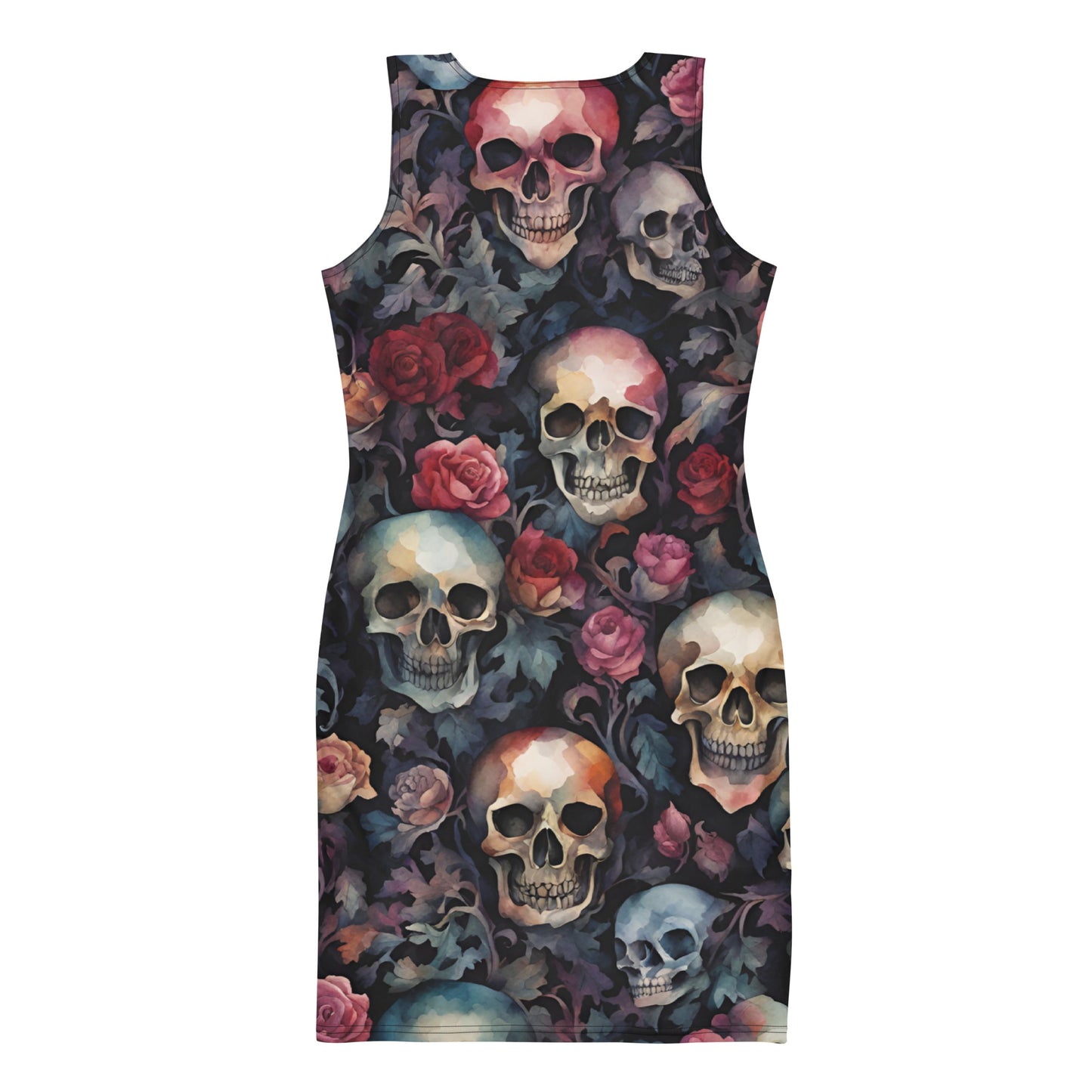 SKULLS WOMEN BODYCON DRESS