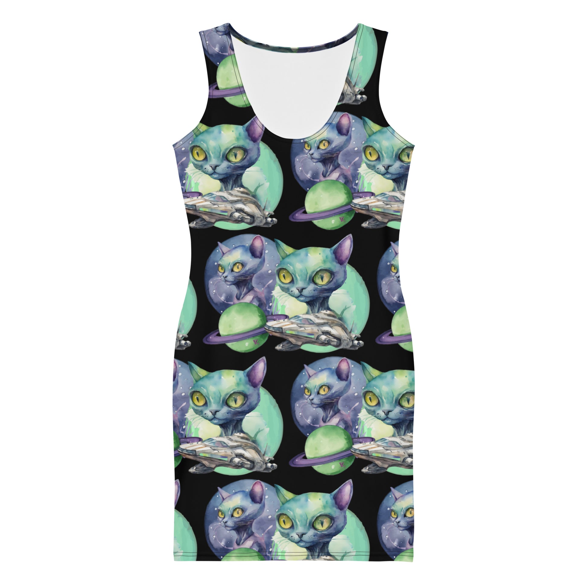 CATS BODYCON DRESS