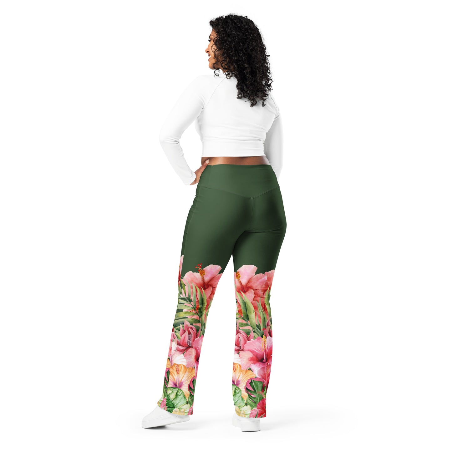 PLUS SIZE FLARE LEGGINGS