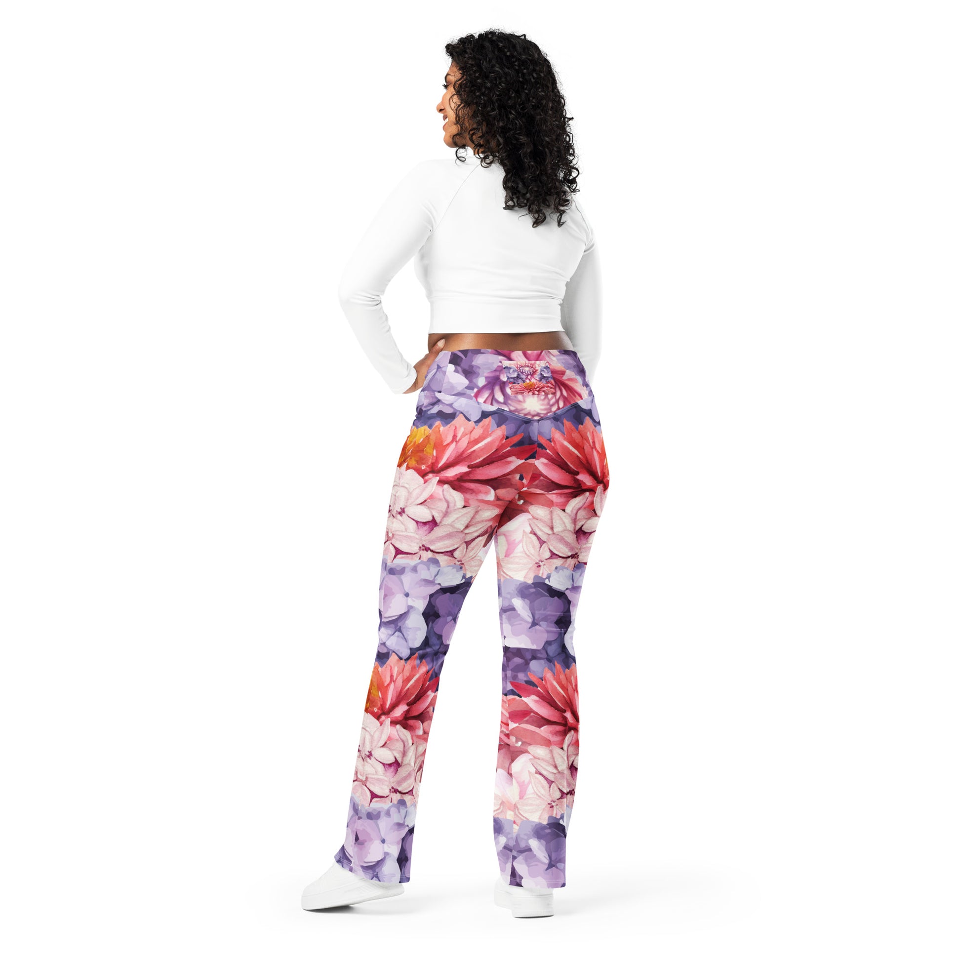 floral spring summer plus size pants