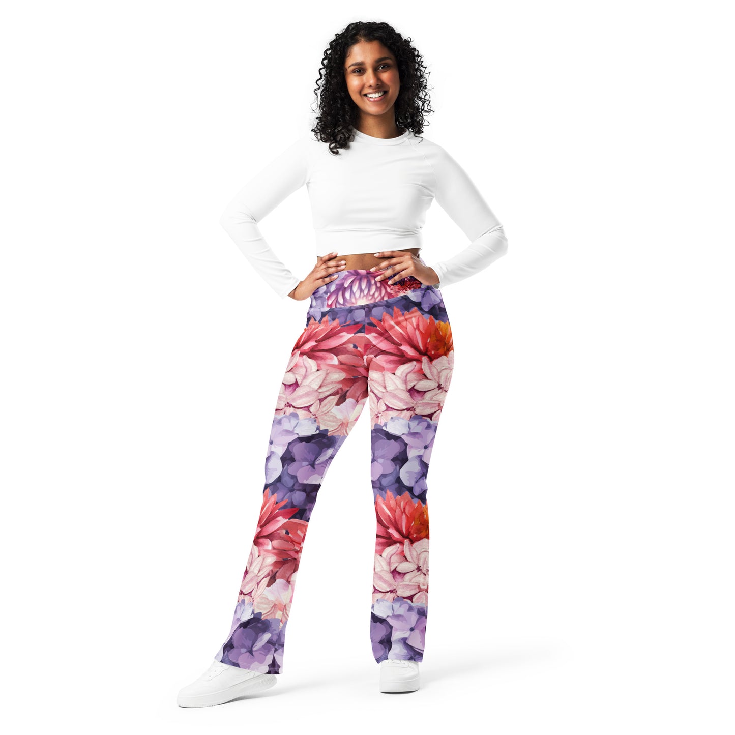 floral spring summer plus size pants