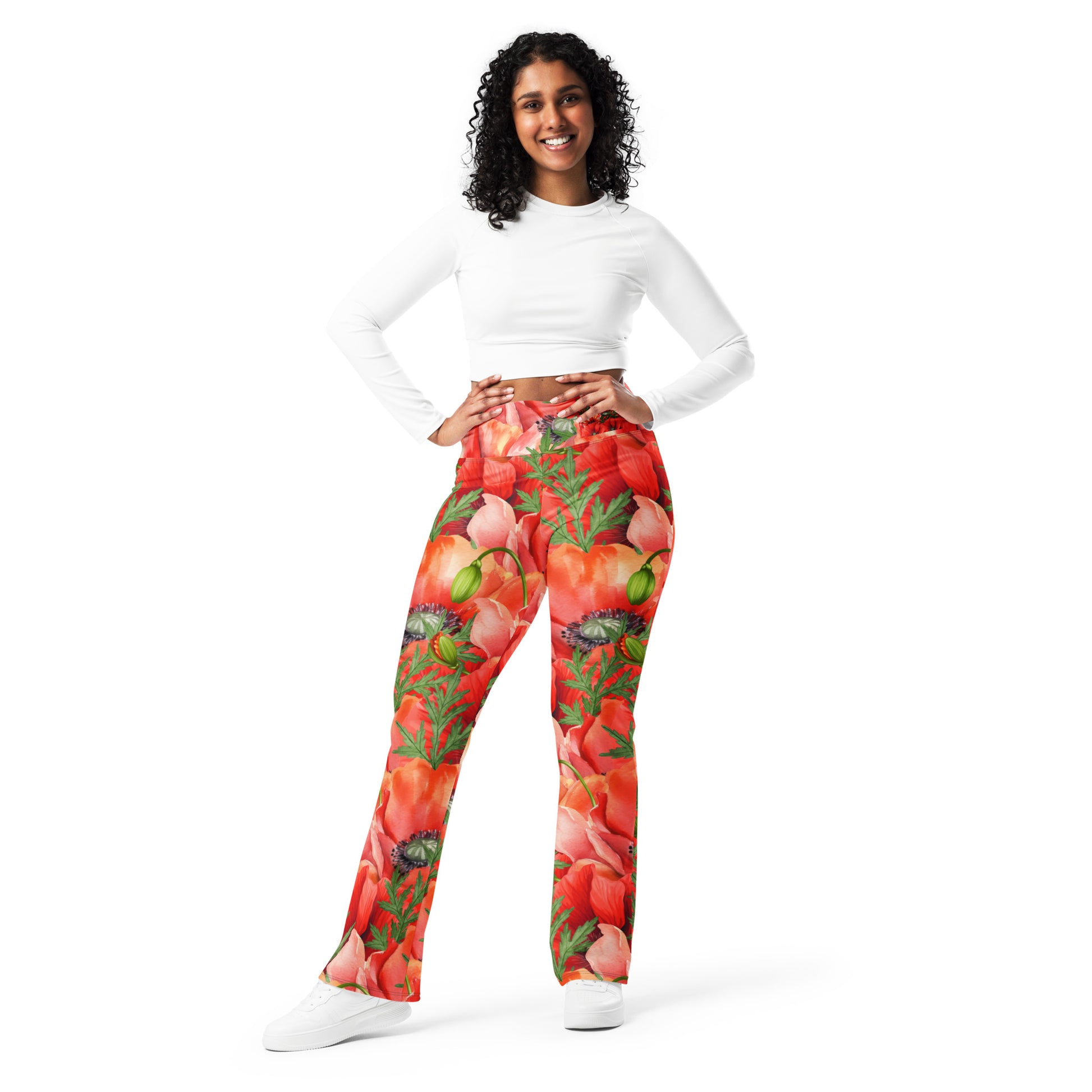 PLUS SIZE FLARE LEGGINGS