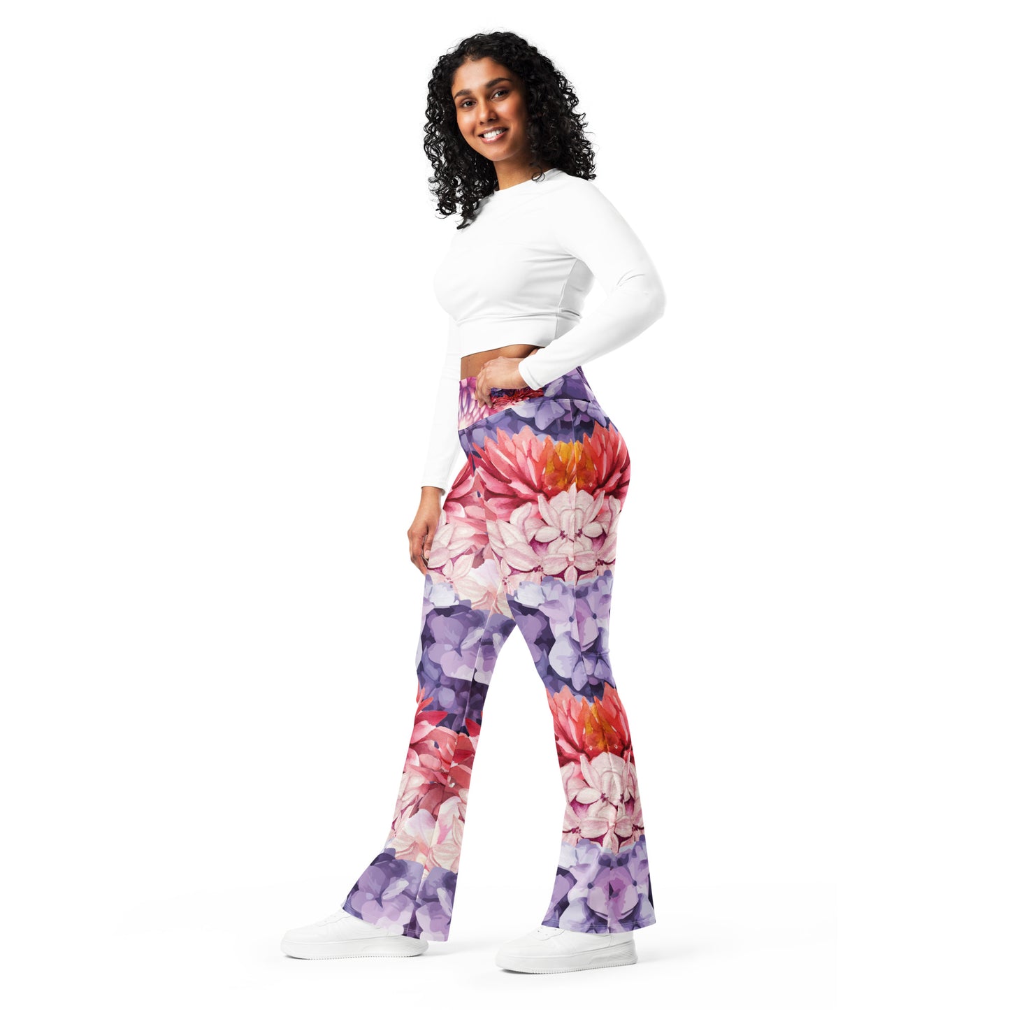 floral spring summer plus size pants