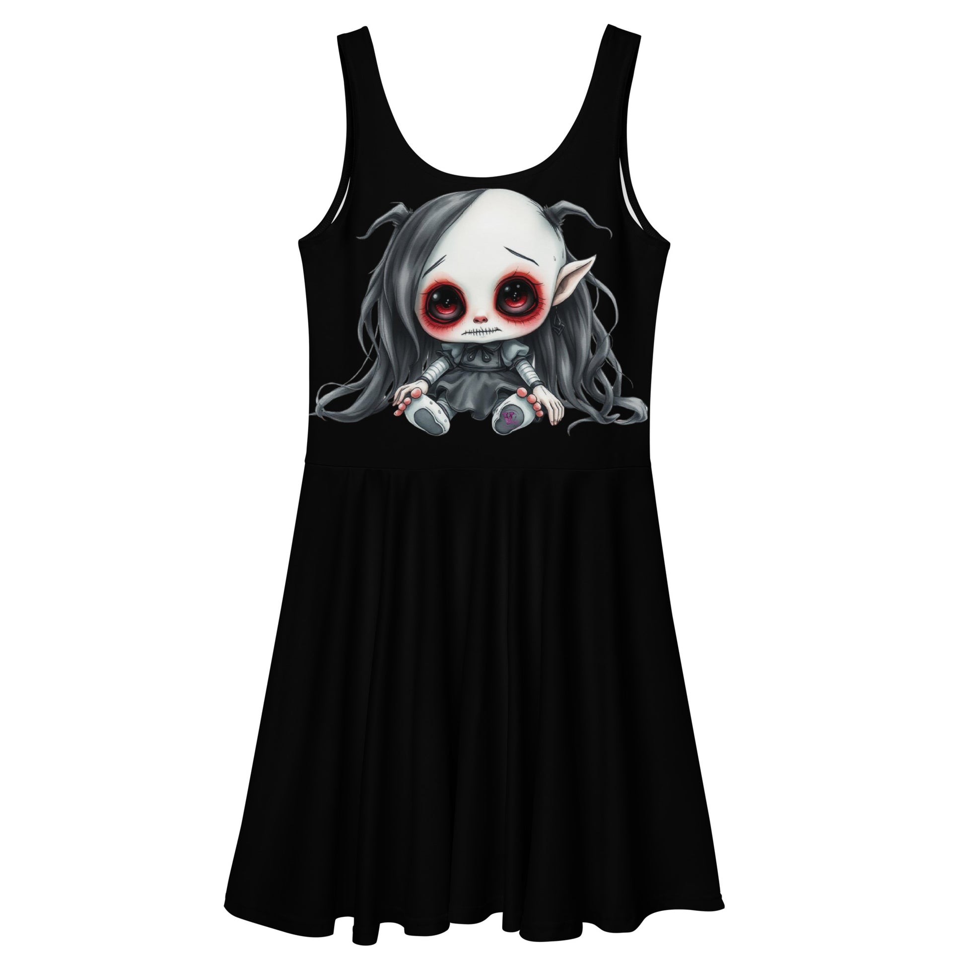 goth SKATER DRESS