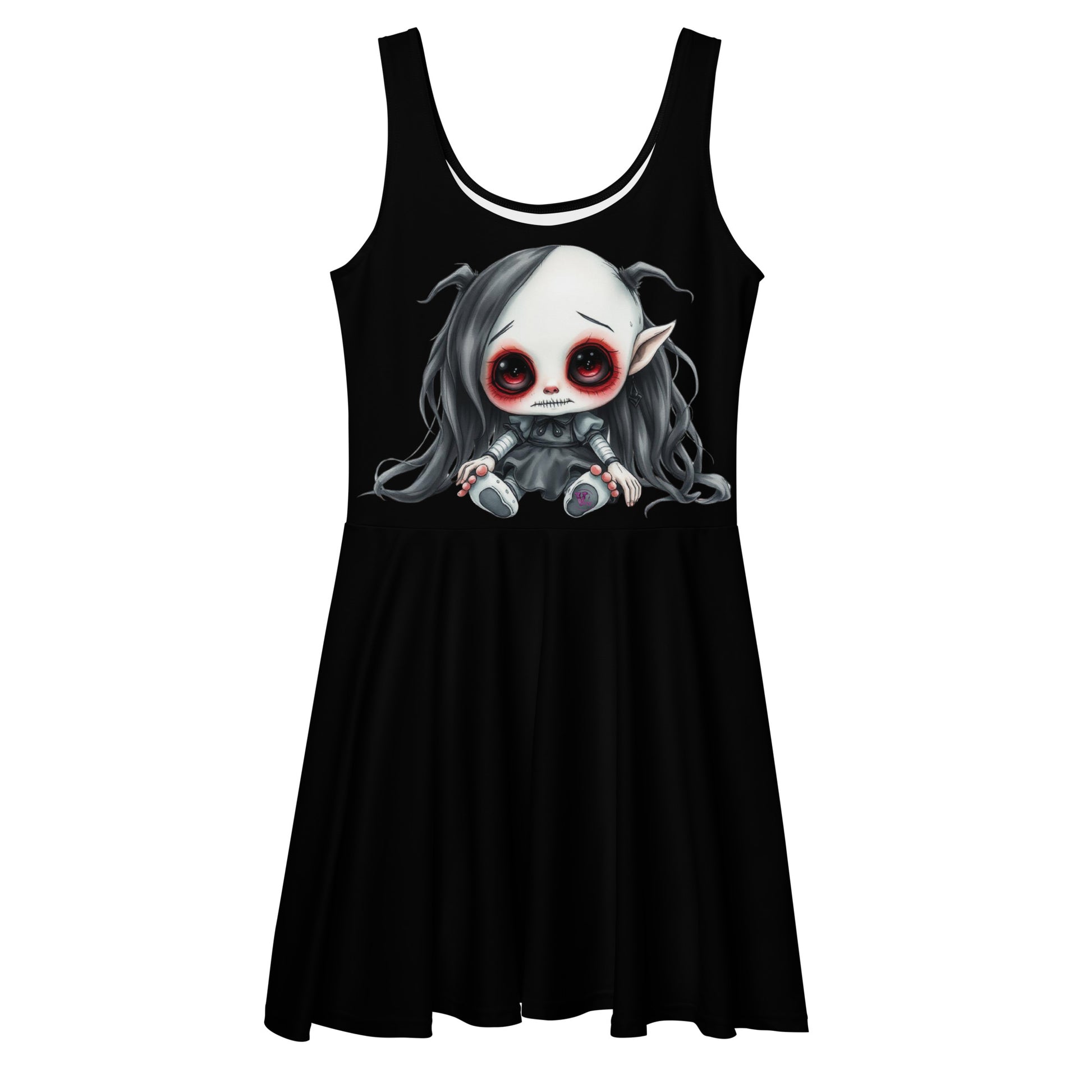 goth SKATER DRESS