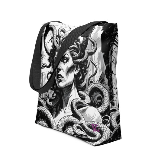 goth  bag with gorgon
