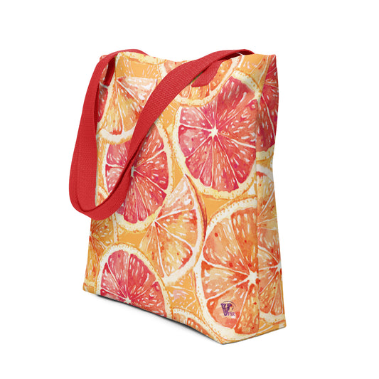 summer orange bag