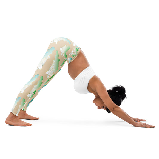animalier yoga leggings