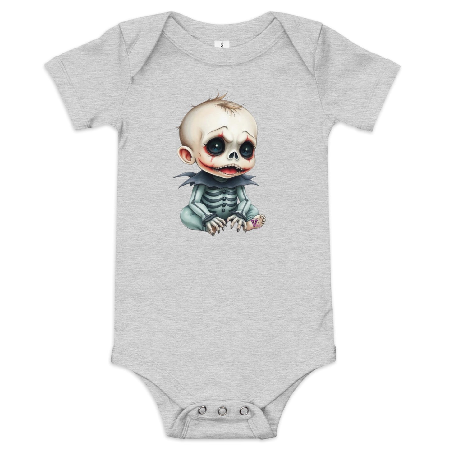 GOTH BABY SHORT SLEEVE ONE PIECE