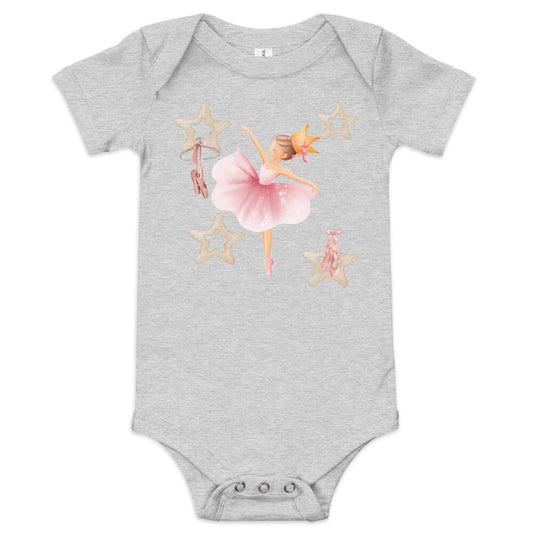 BABY GIRL  BABY SHORT SLEEVE ONE PIECE