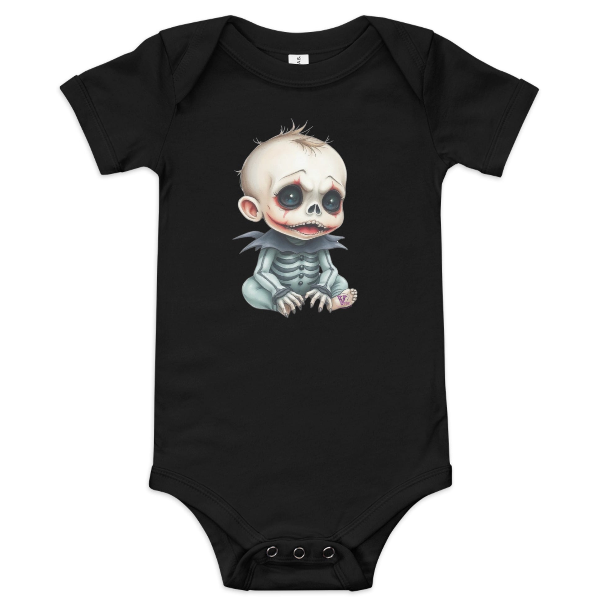 GOTH BABY SHORT SLEEVE ONE PIECE