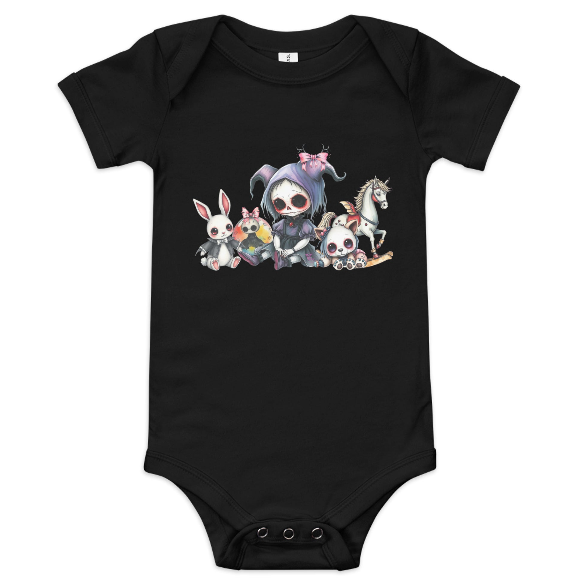 BABY SHORT SLEEVE ONE PIECE