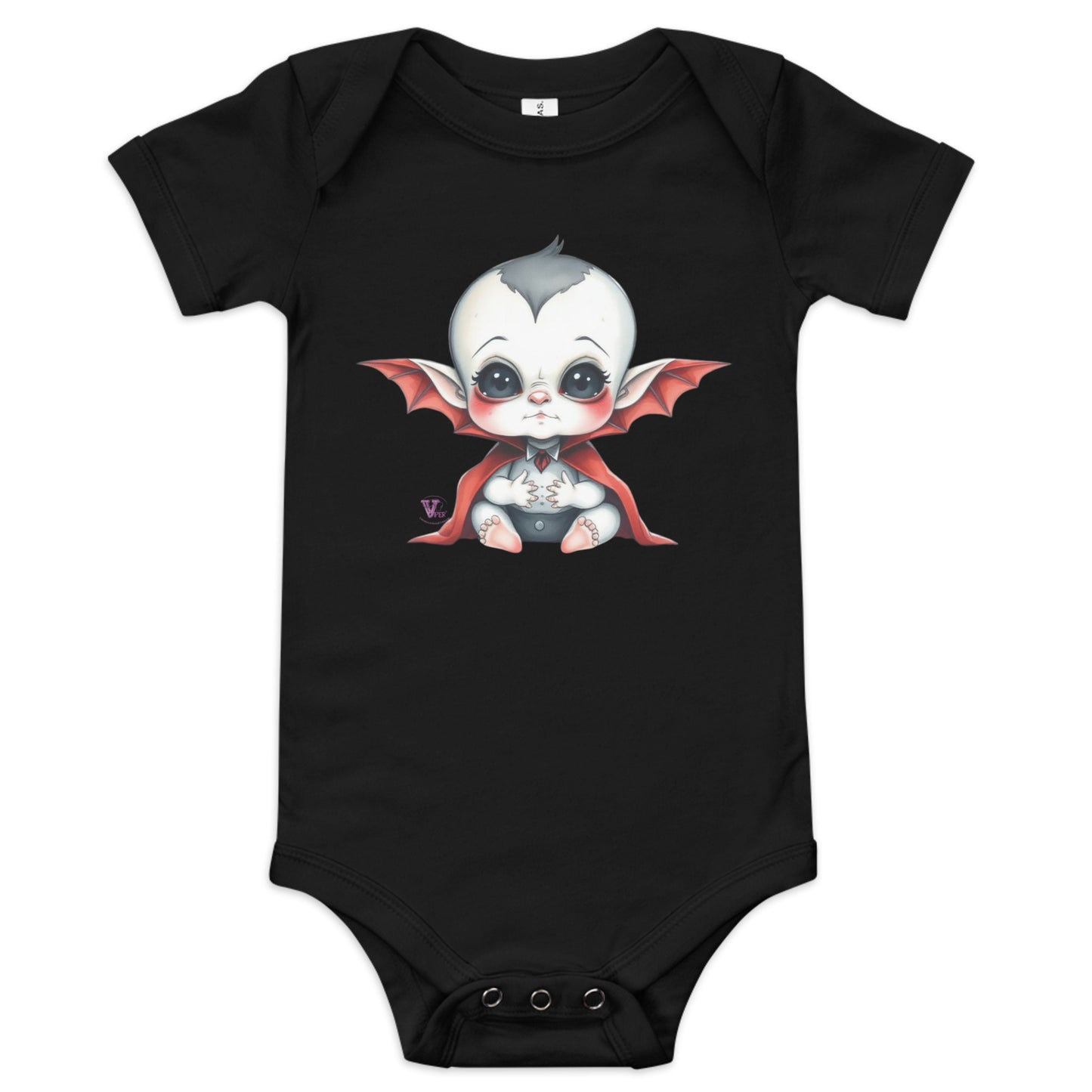 GOTH BABY SHORT SLEEVE ONE PIECE