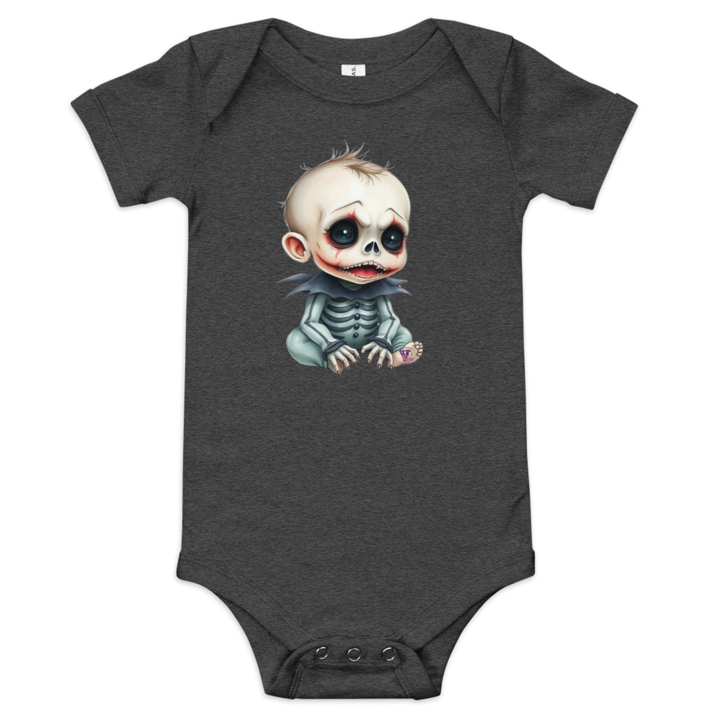 GOTH BABY SHORT SLEEVE ONE PIECE