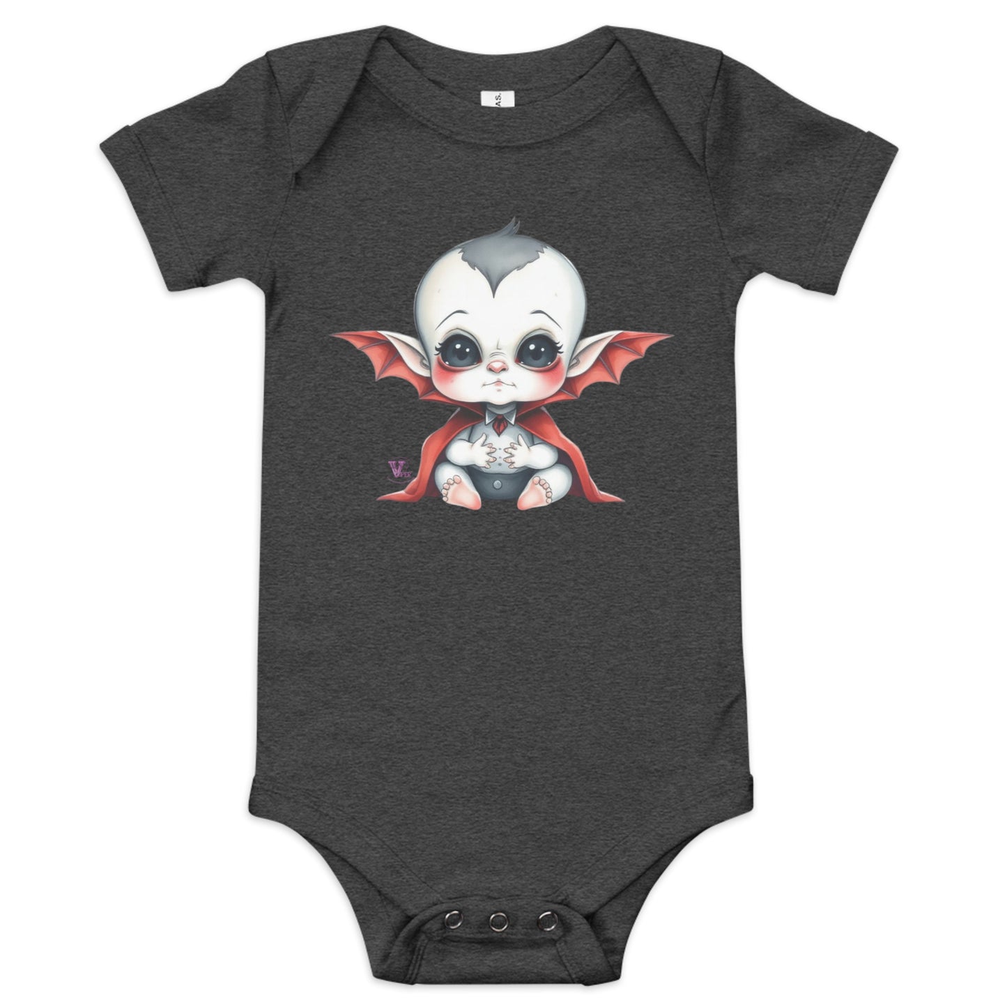 GOTH BABY SHORT SLEEVE ONE PIECE