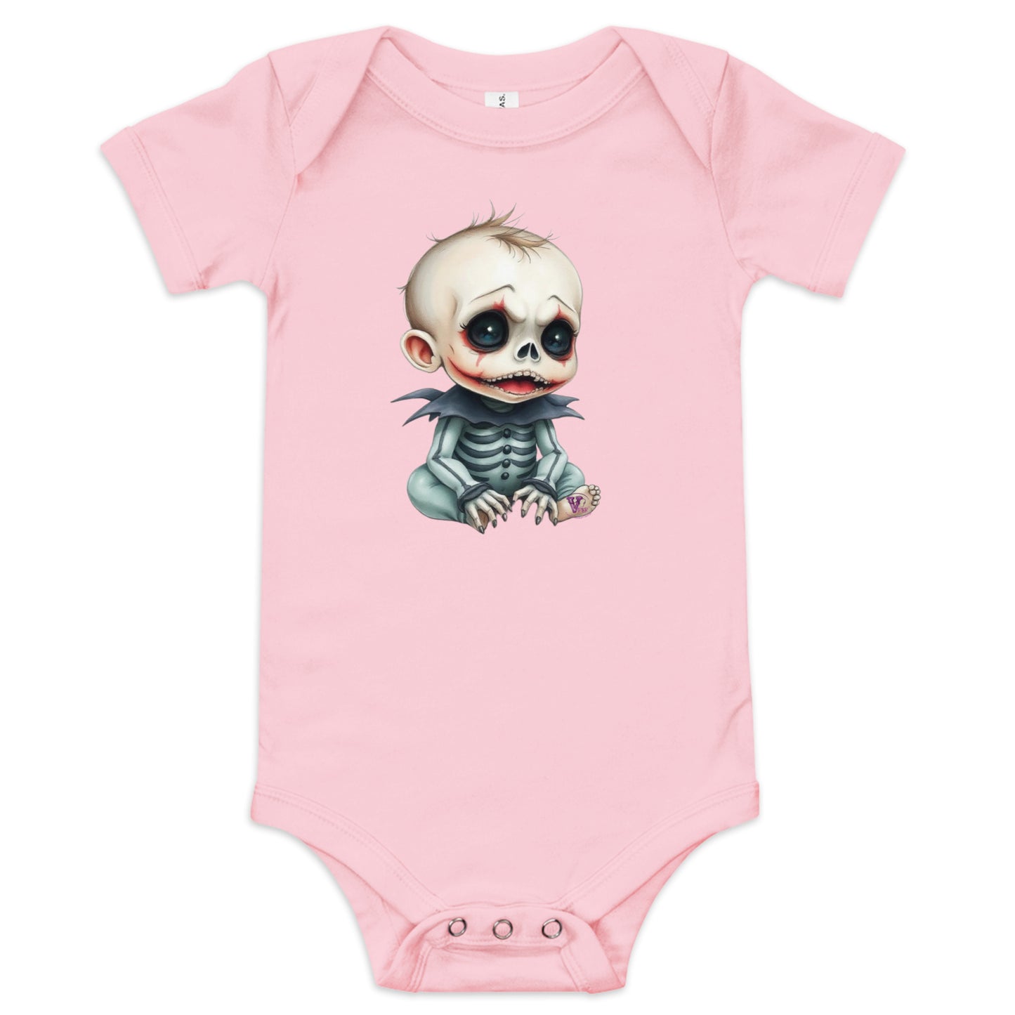 GOTH BABY GIRL SHORT SLEEVE ONE PIECE