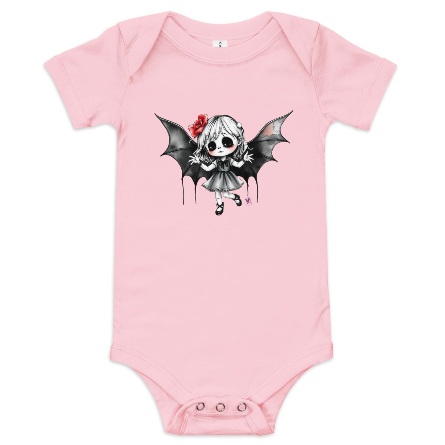 GOTH BABY SHORT SLEEVE ONE PIECE