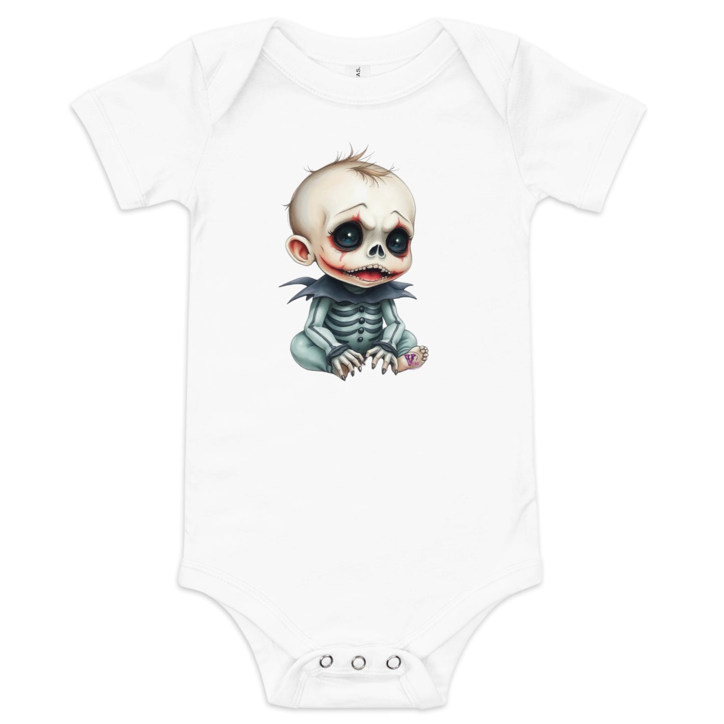 GOTH BABY SHORT SLEEVE ONE PIECE