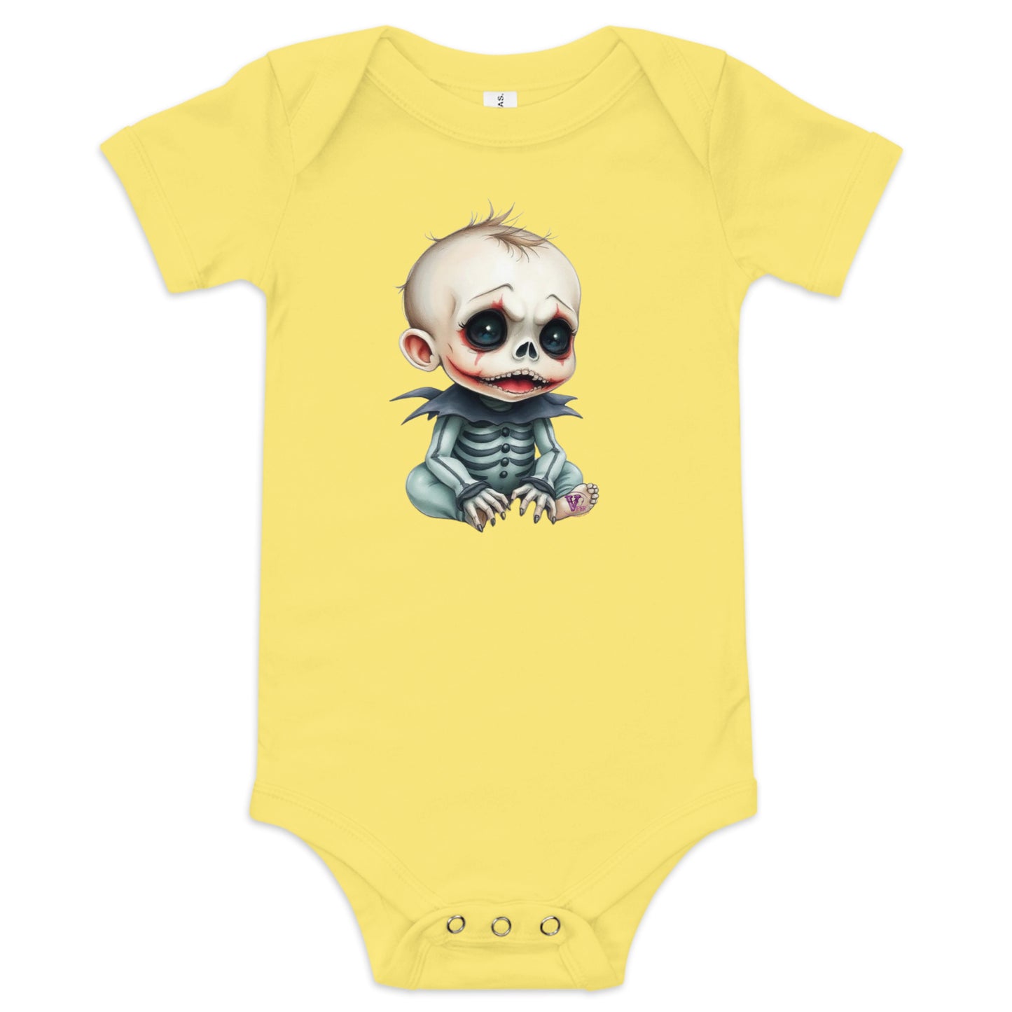 GOTH BABY SHORT SLEEVE ONE PIECE