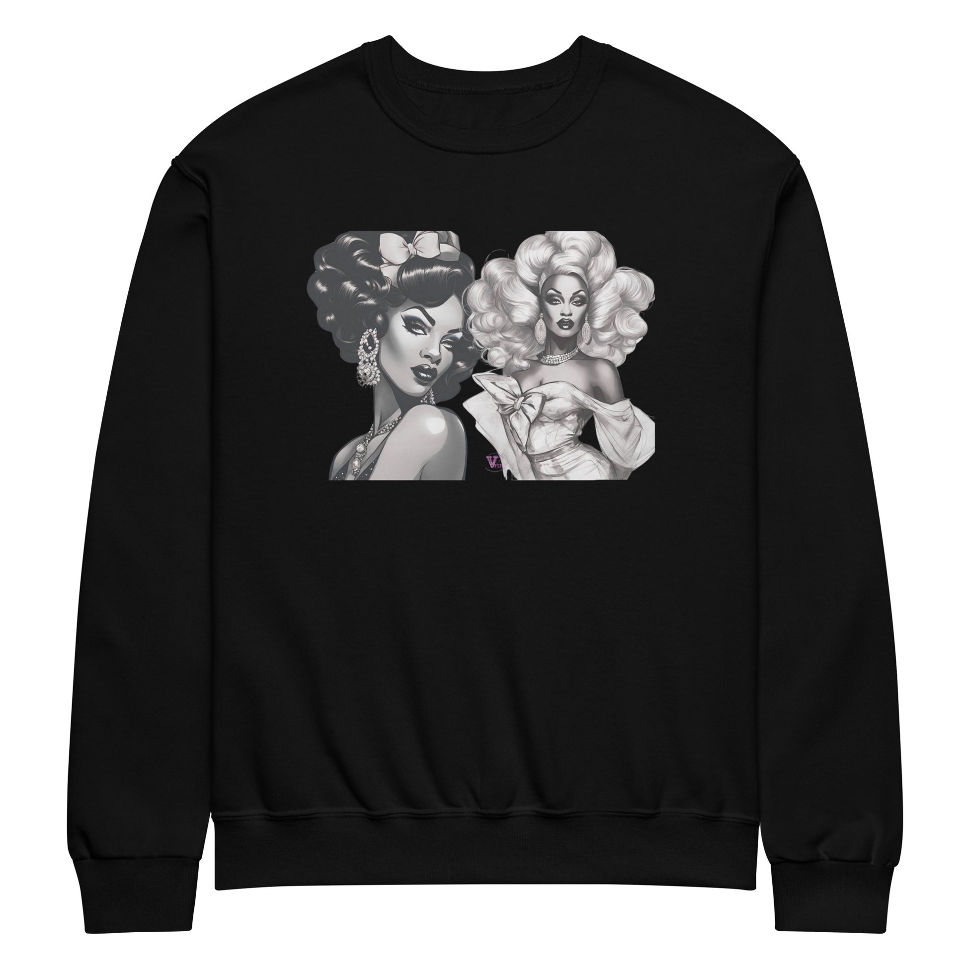 FABULOUS drag queen CREW NECK SWEATSHIRT