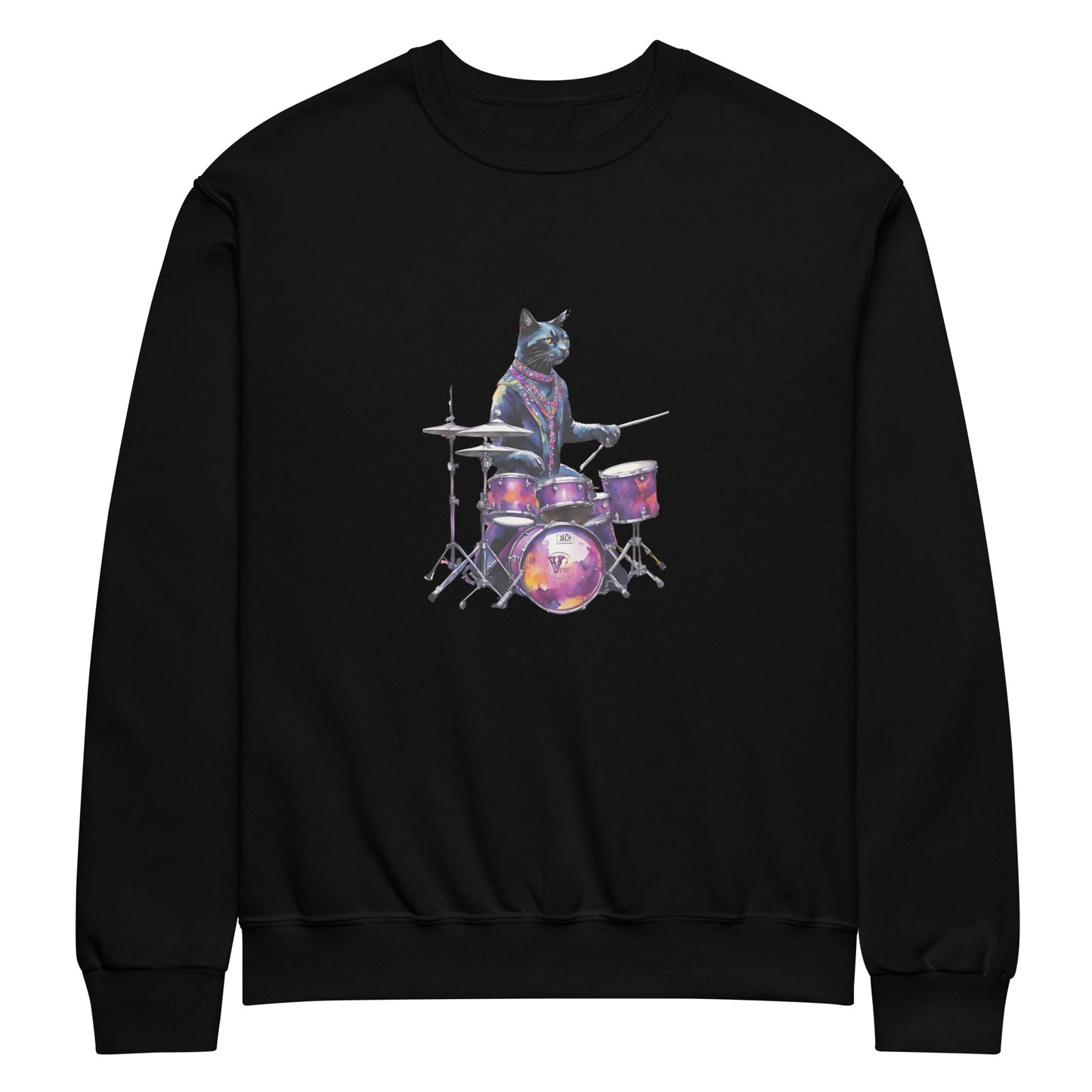CAT DRUMMER - SWEATSHIRT