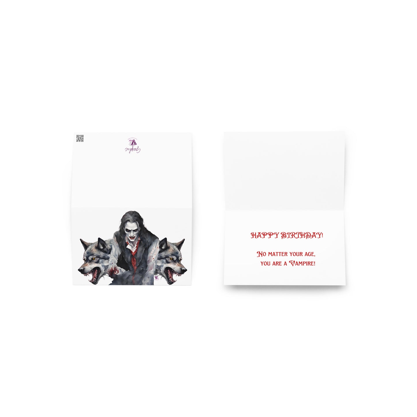 HORROR BIRTHDAY CARD