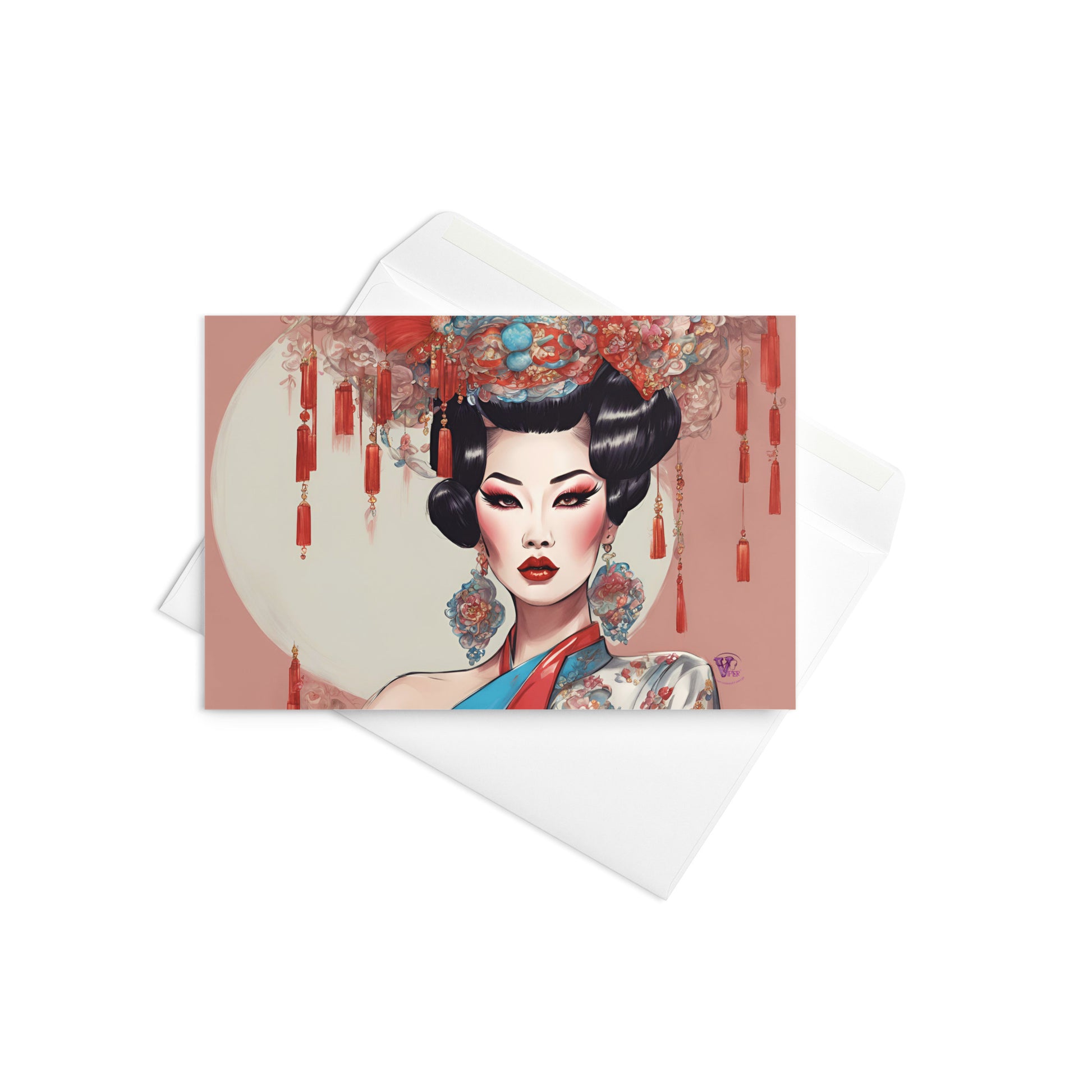 oriental GREETING CARD