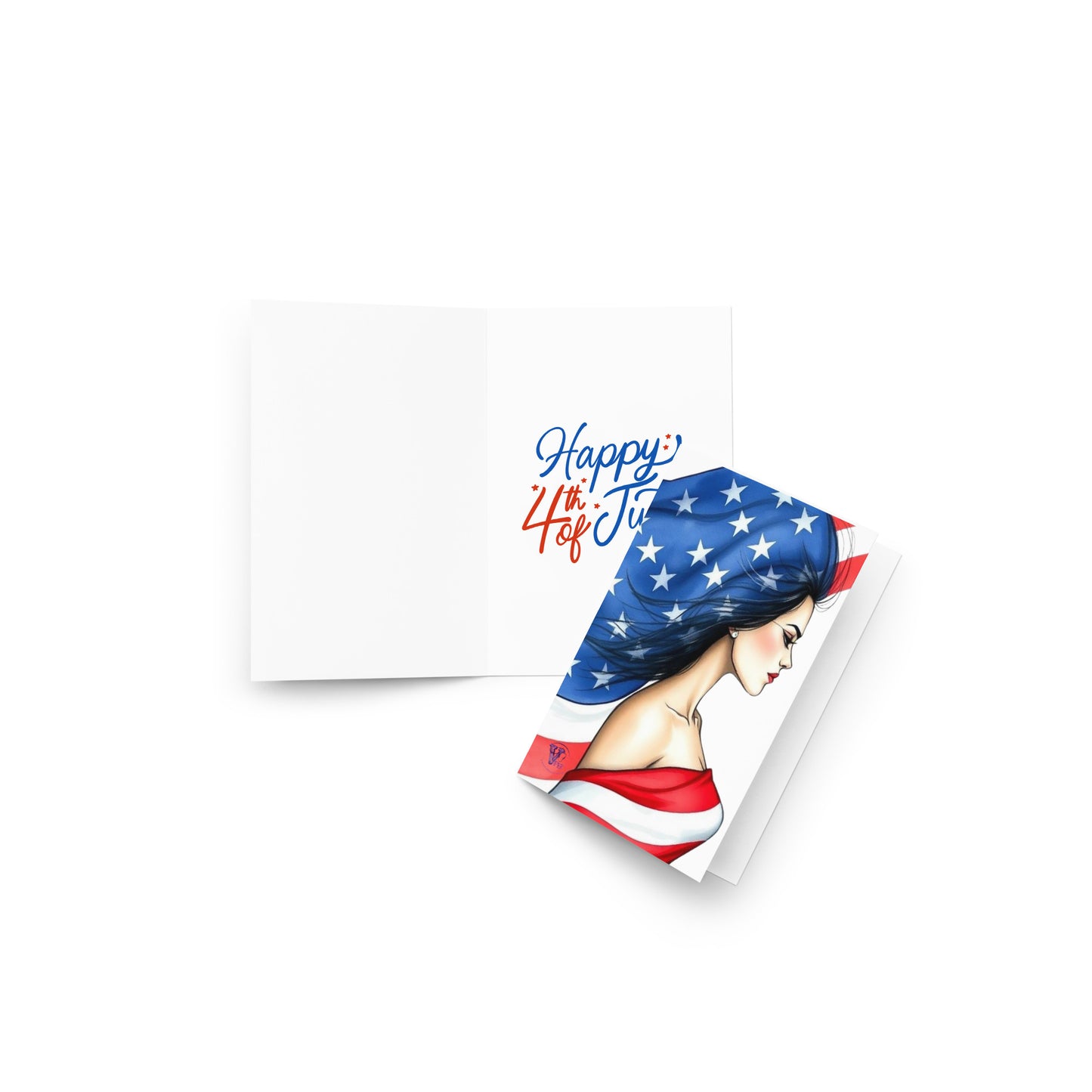 HAPPY 4TH JULY - GREETING CARD