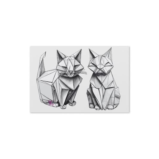 ORIGAMI CATS CARD