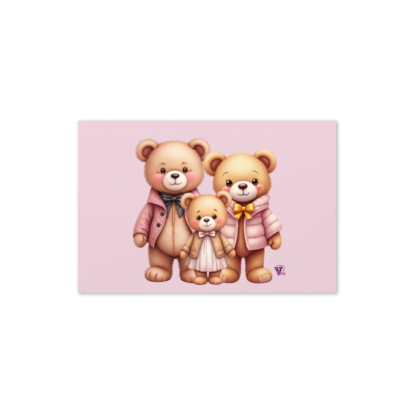 NEWBORN BABY GIRL GREETING CARD