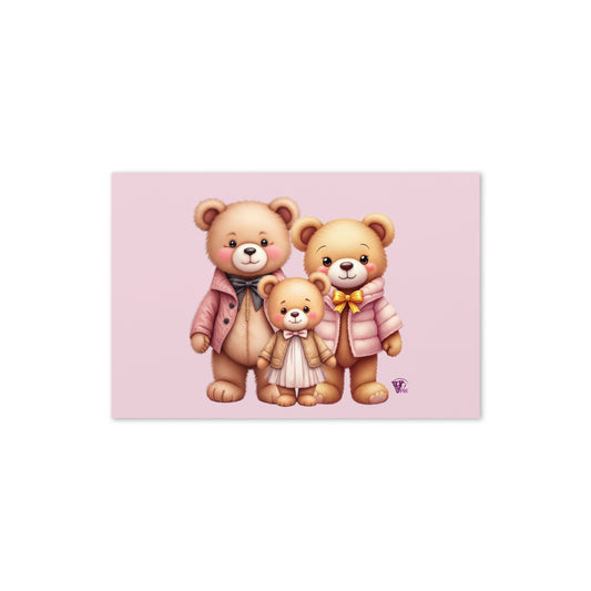 NEWBORN BABY GIRL GREETING CARD