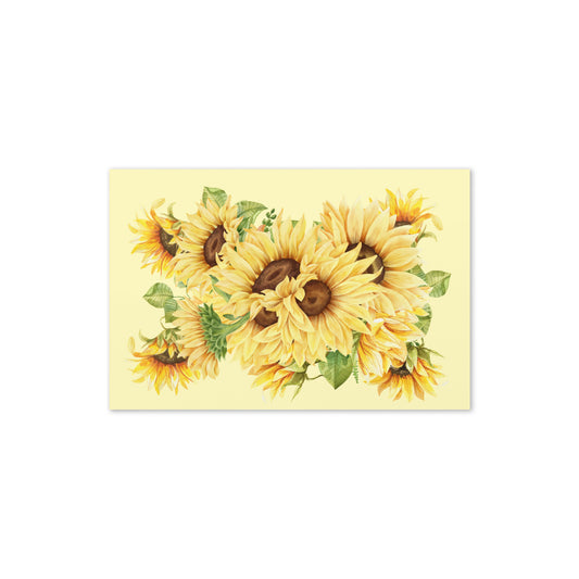SUNFLOWERS GREETING CARD