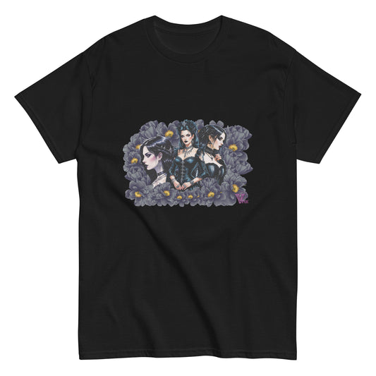 GOTH FLORAL TSHIRT