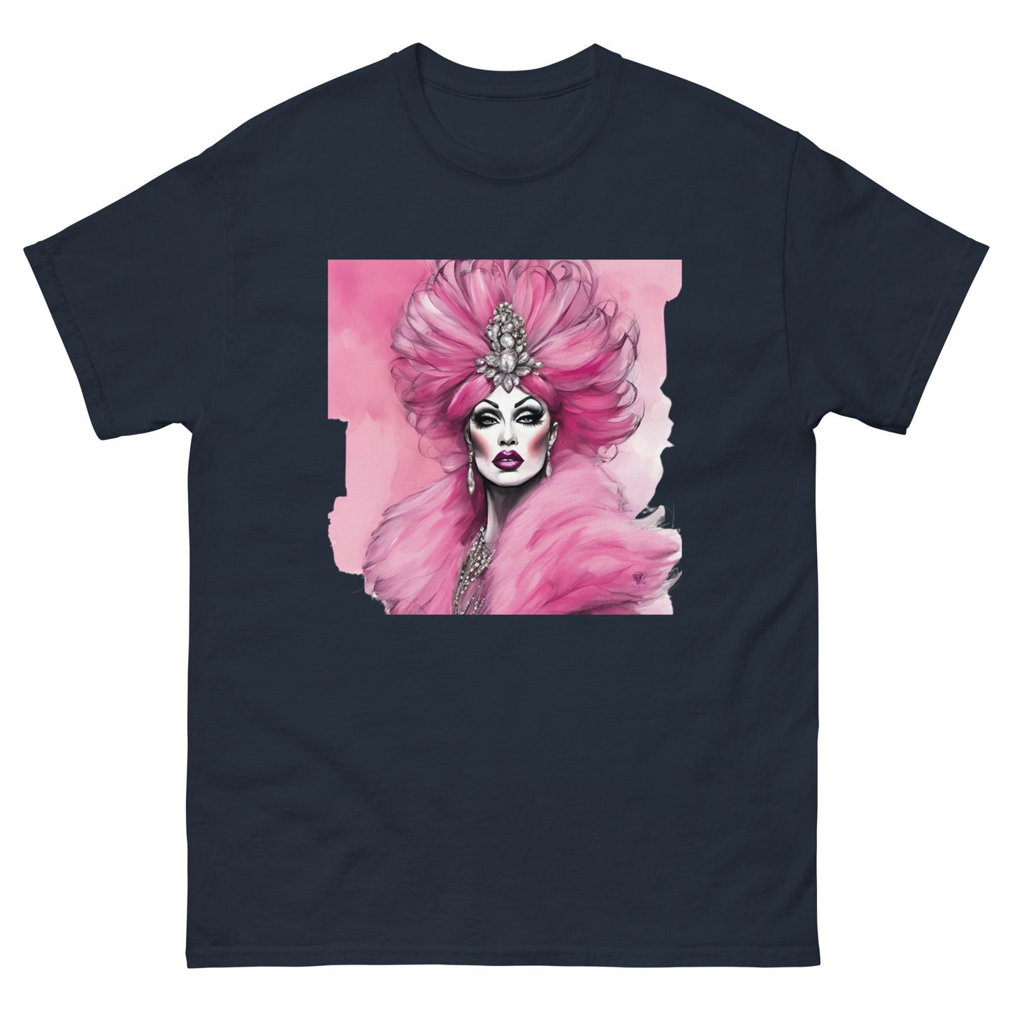 pink DIVINE  T-SHIRT for drag queen lovers diva