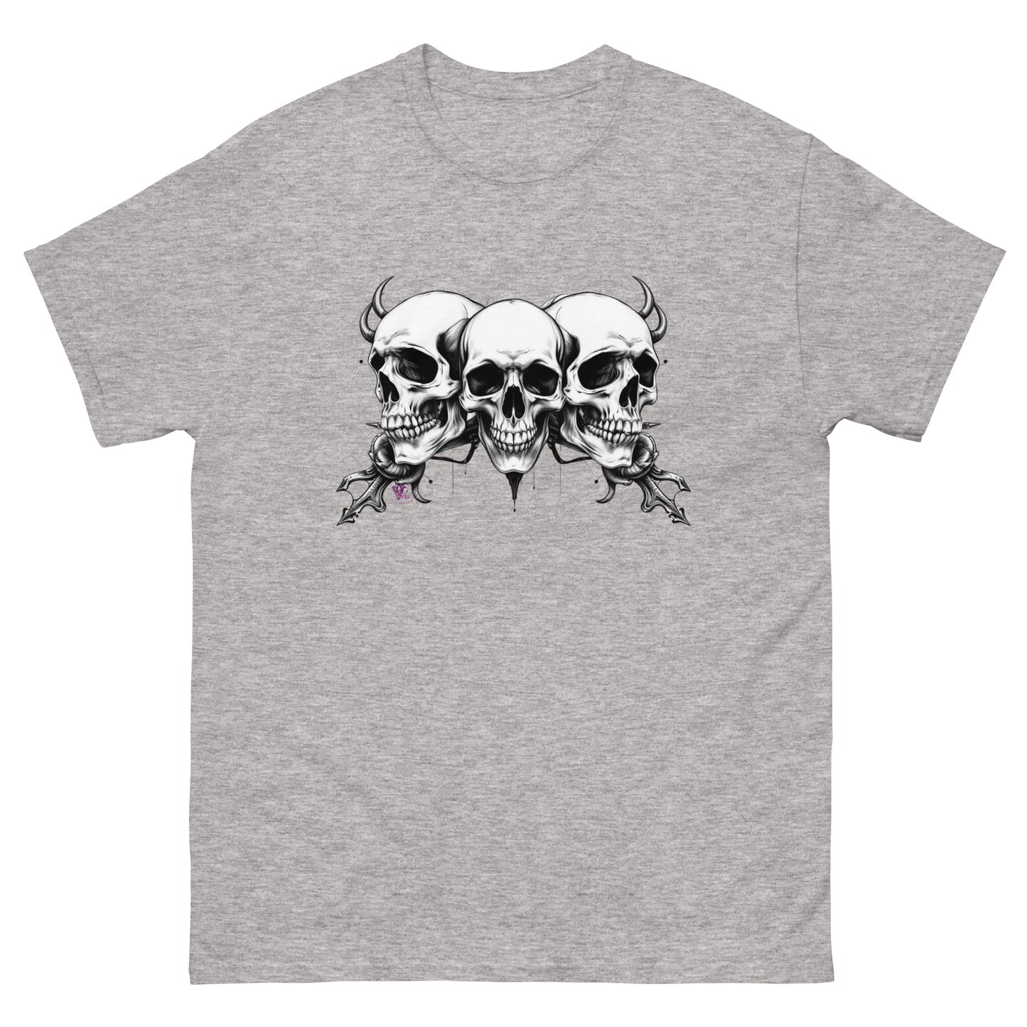 TSHIRT WITH SKULLS