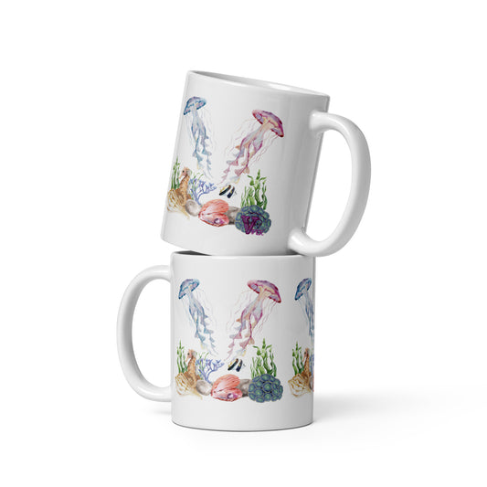 jelly fish mug