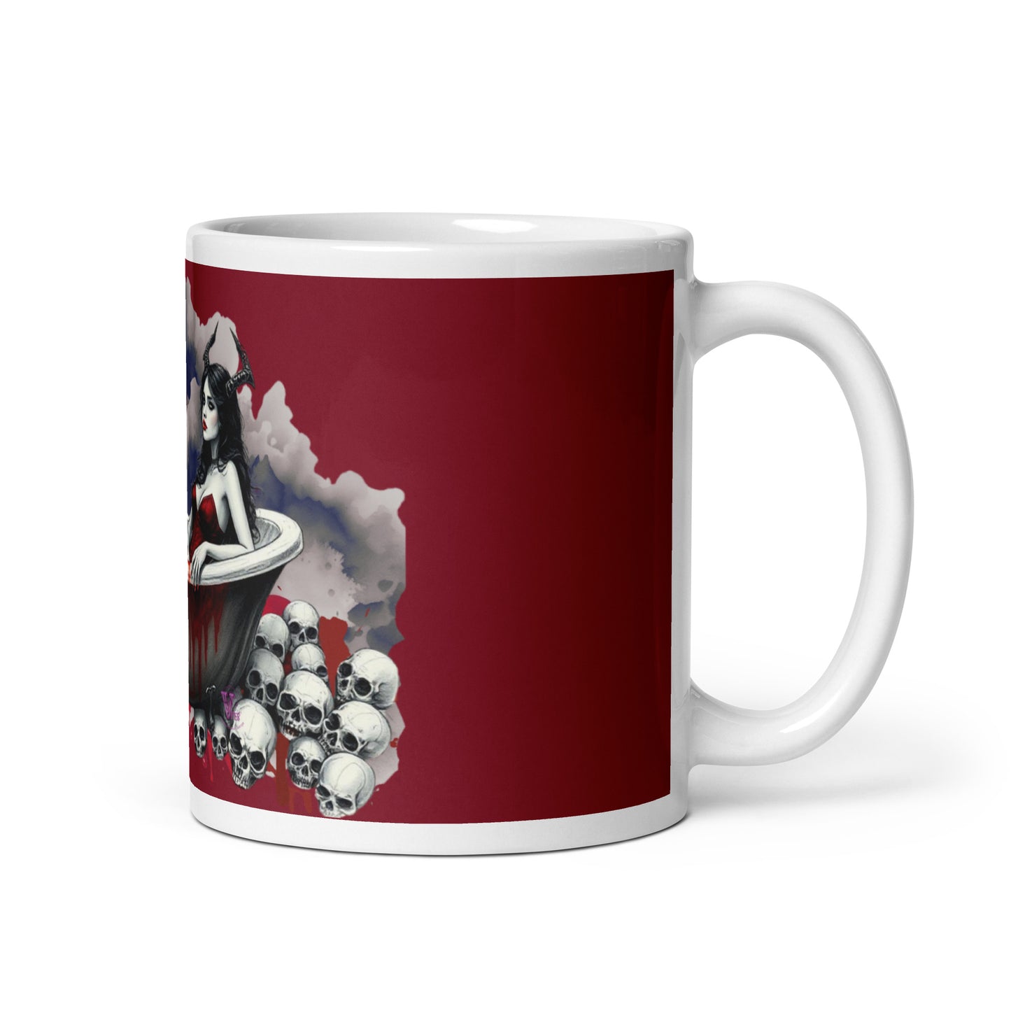 erzsébet báthory  mug drink coffe organic blood  báthory 